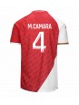 AS Monaco Mohamed Camara #4 Kotipaita 2023-24 Lyhythihainen